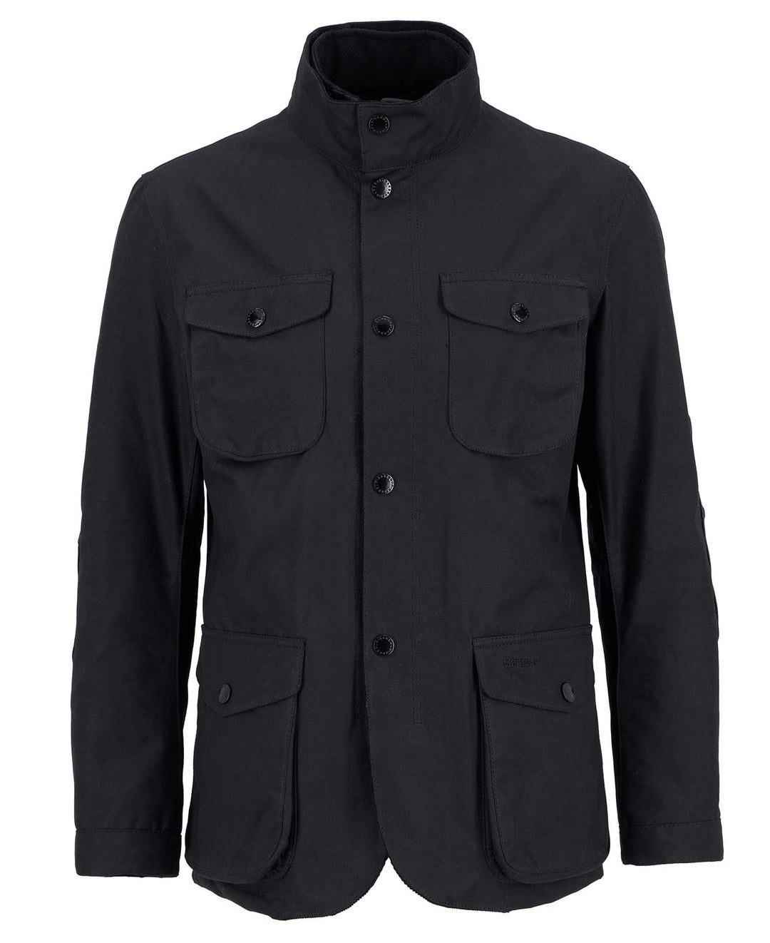 Barbour - Ogston Black Waxed Jacket