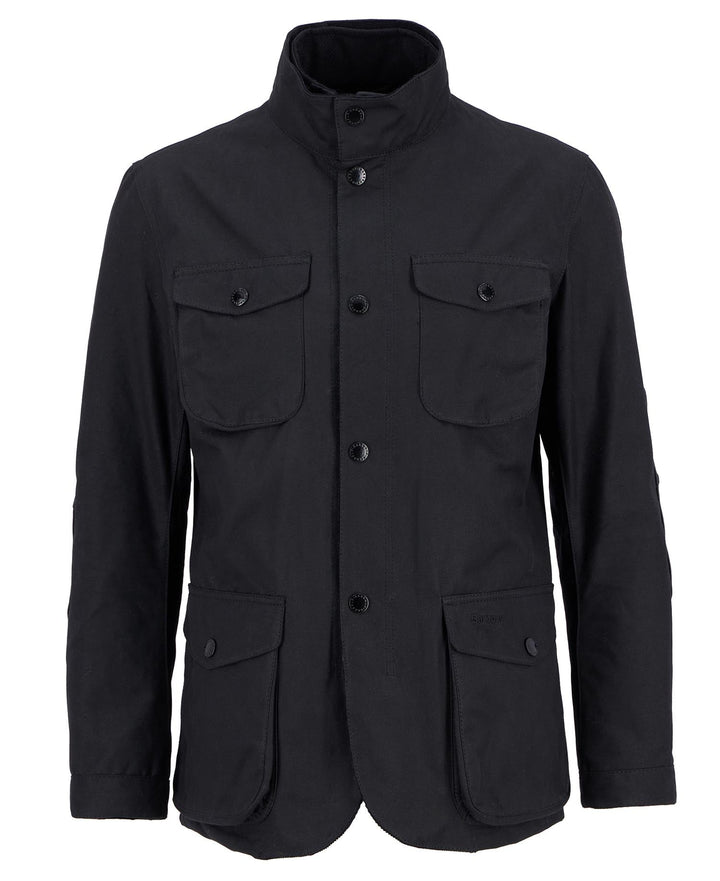 Barbour - Ogston Black Waxed Jacket
