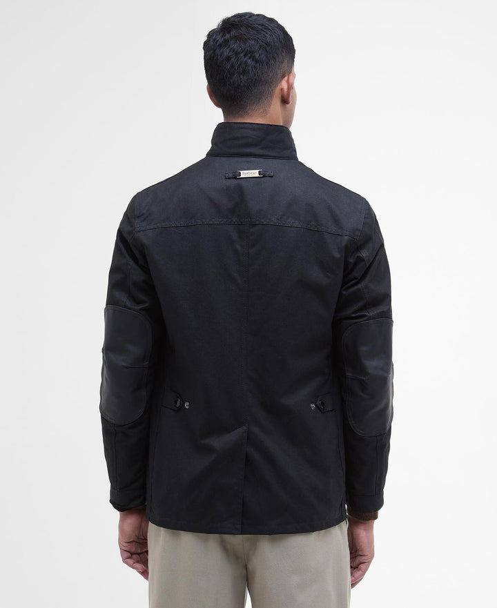 Barbour - Ogston Black Waxed Jacket