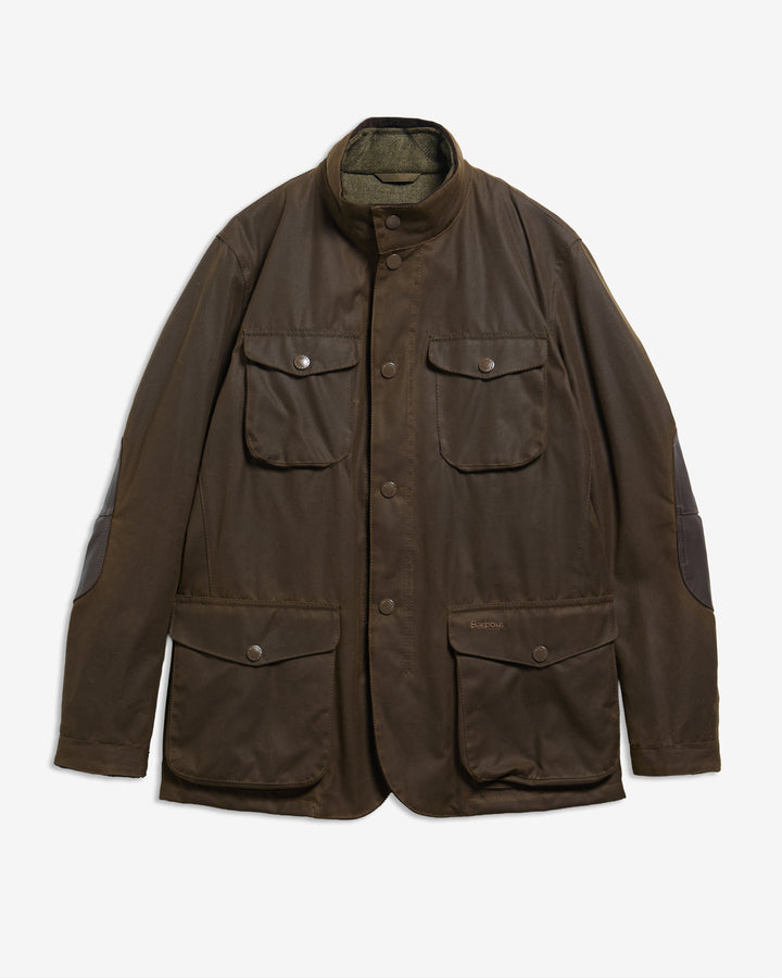 Barbour - Ogston Olive Waxed Jacket