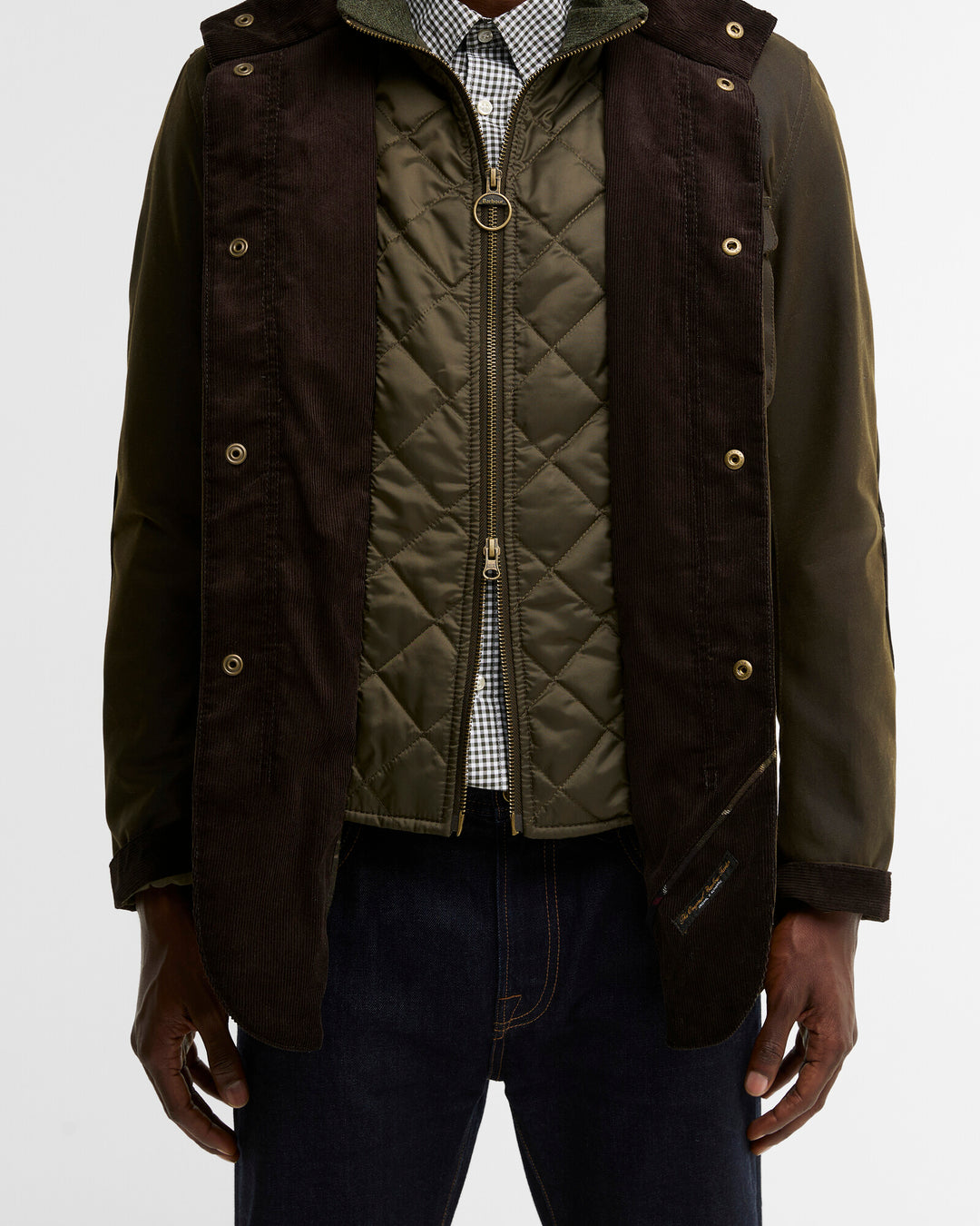 Barbour - Ogston Olive Waxed Jacket