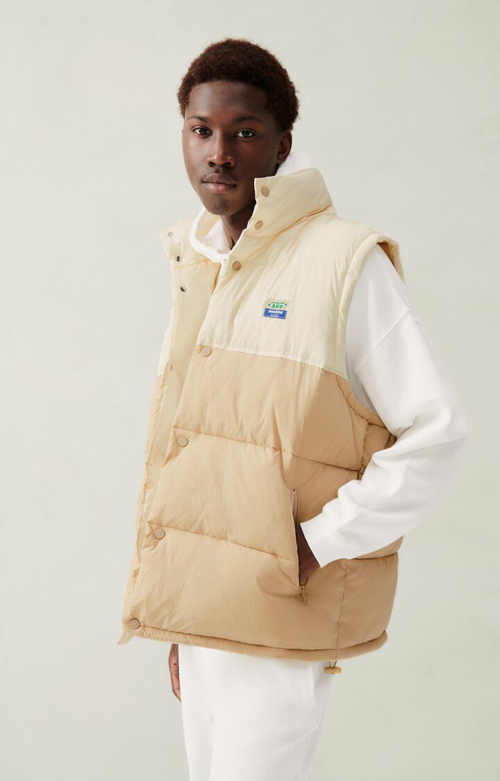 American Vintage - Padded Zotcity Vest in Cream