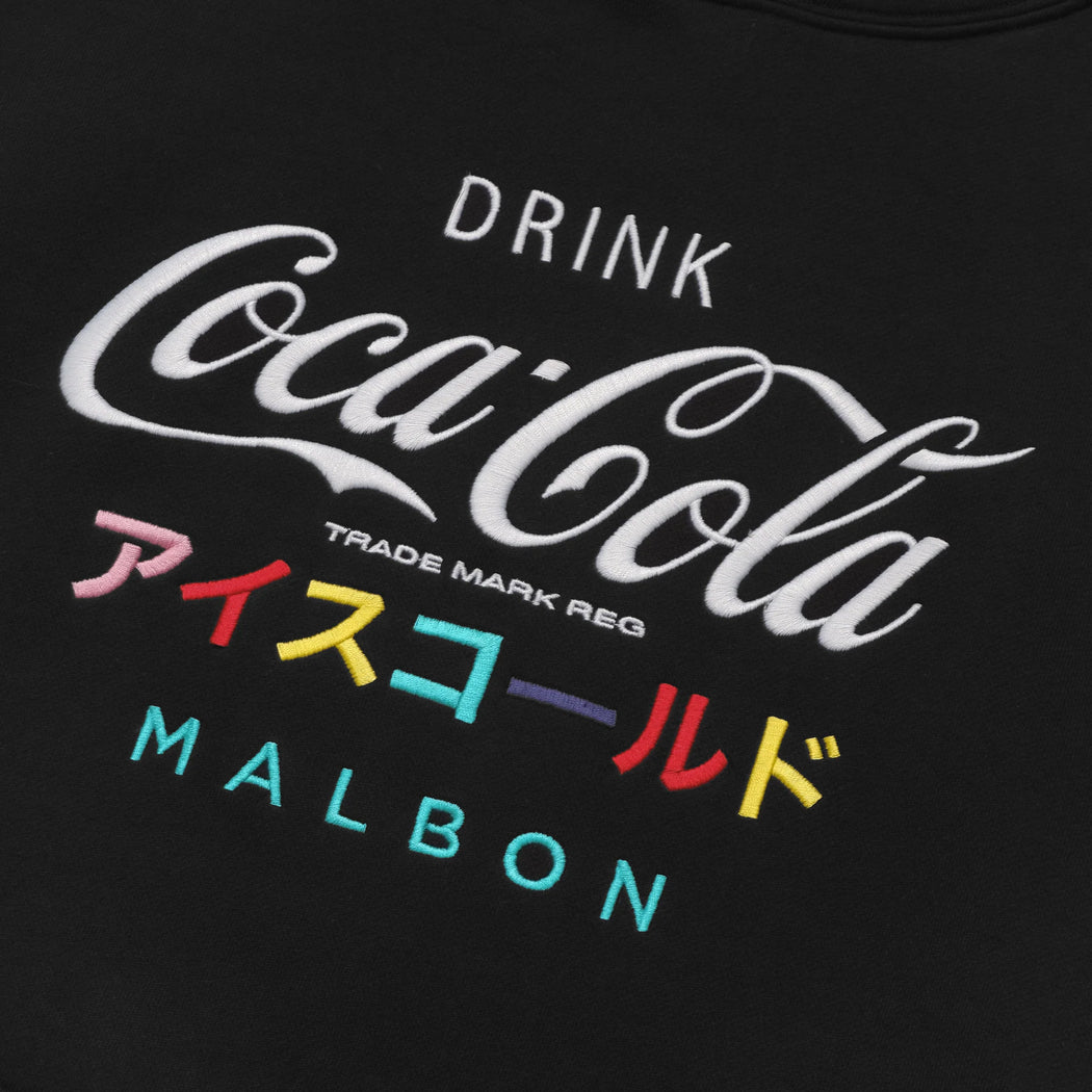 Malbon - Black Coca Cola Iced Cold Hoodie