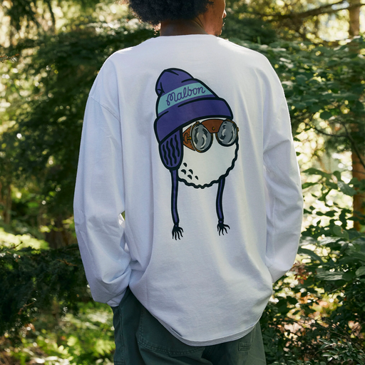 Malbon - White Glacier Buckets LS Tee