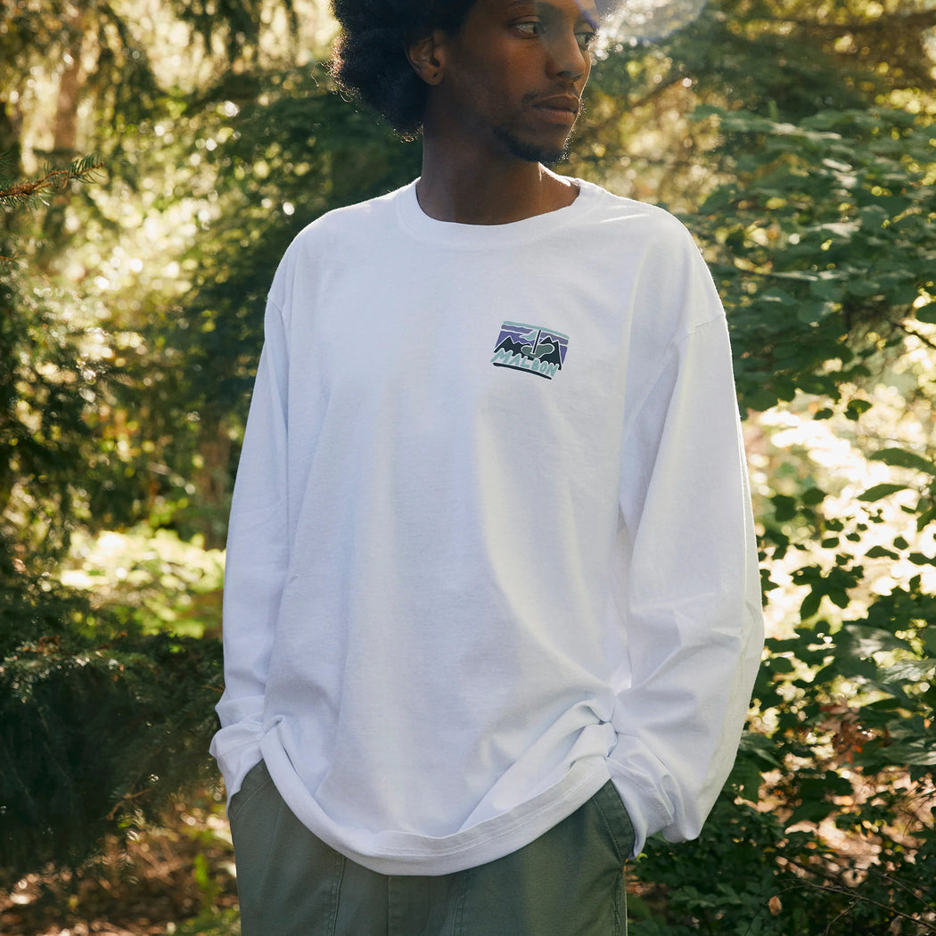 Malbon - White Glacier Buckets LS Tee