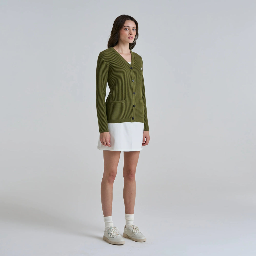 Malbon Women - Esther Cardigan in Olive