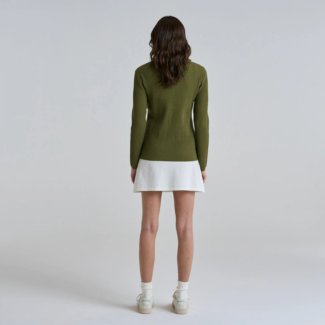 Malbon Women - Esther Cardigan in Olive