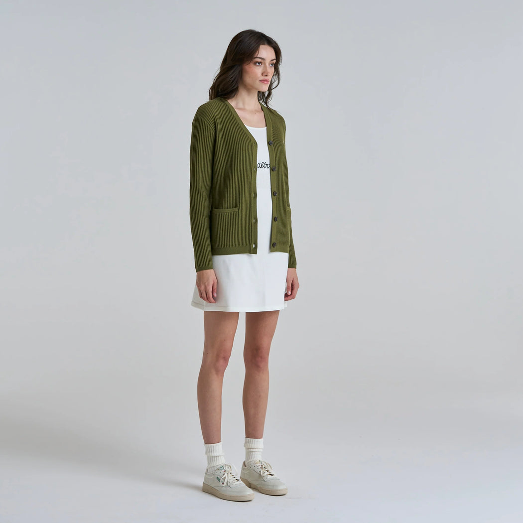 Malbon Women - Esther Cardigan in Olive