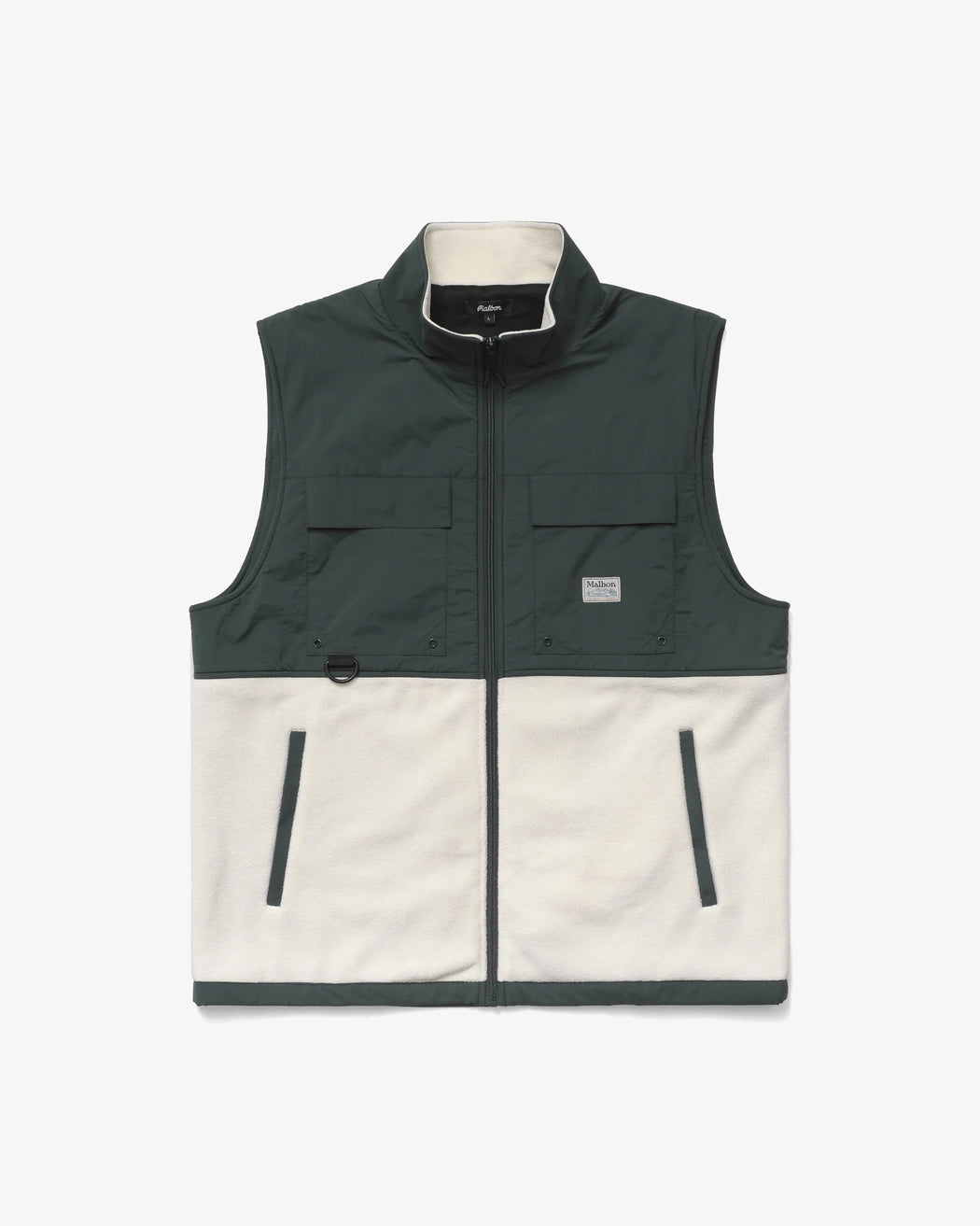 Malbon - Ivory Backcountry Polar Fleece Vest