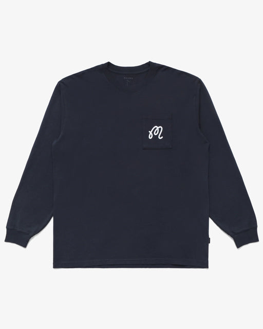 Malbon - Navy Expedition Longsleeve T-Shirt