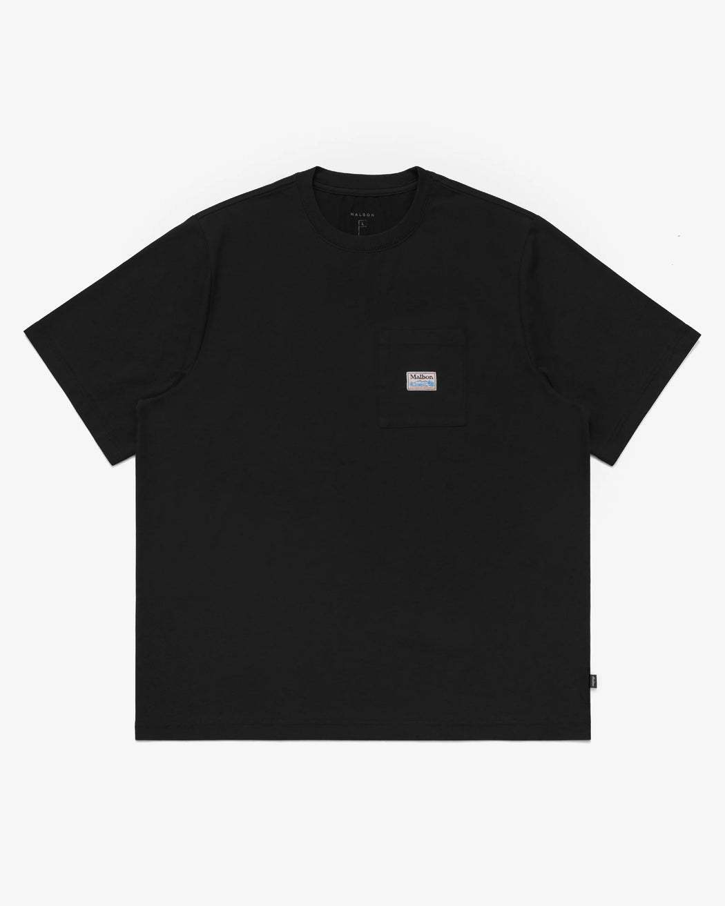 Malbon - Black Fishing Buckets Pocket Tee