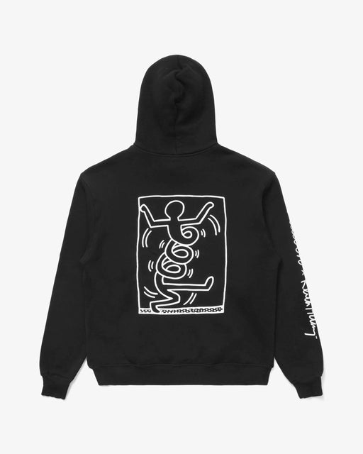 Malbon - Black Keith Haring Hoodie