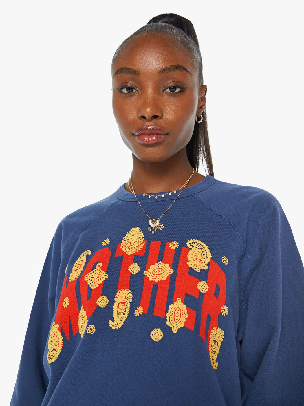 Mother - Paisley Biggie Concert Crewneck