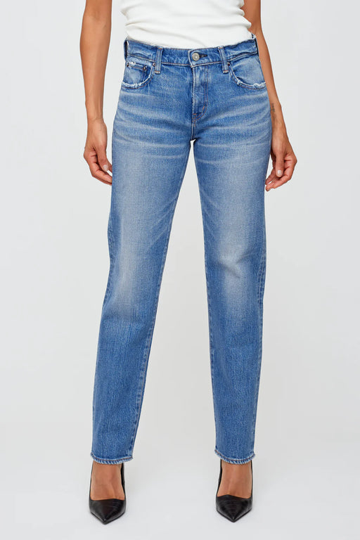 Moussy - Groveland Slim Straight Blue