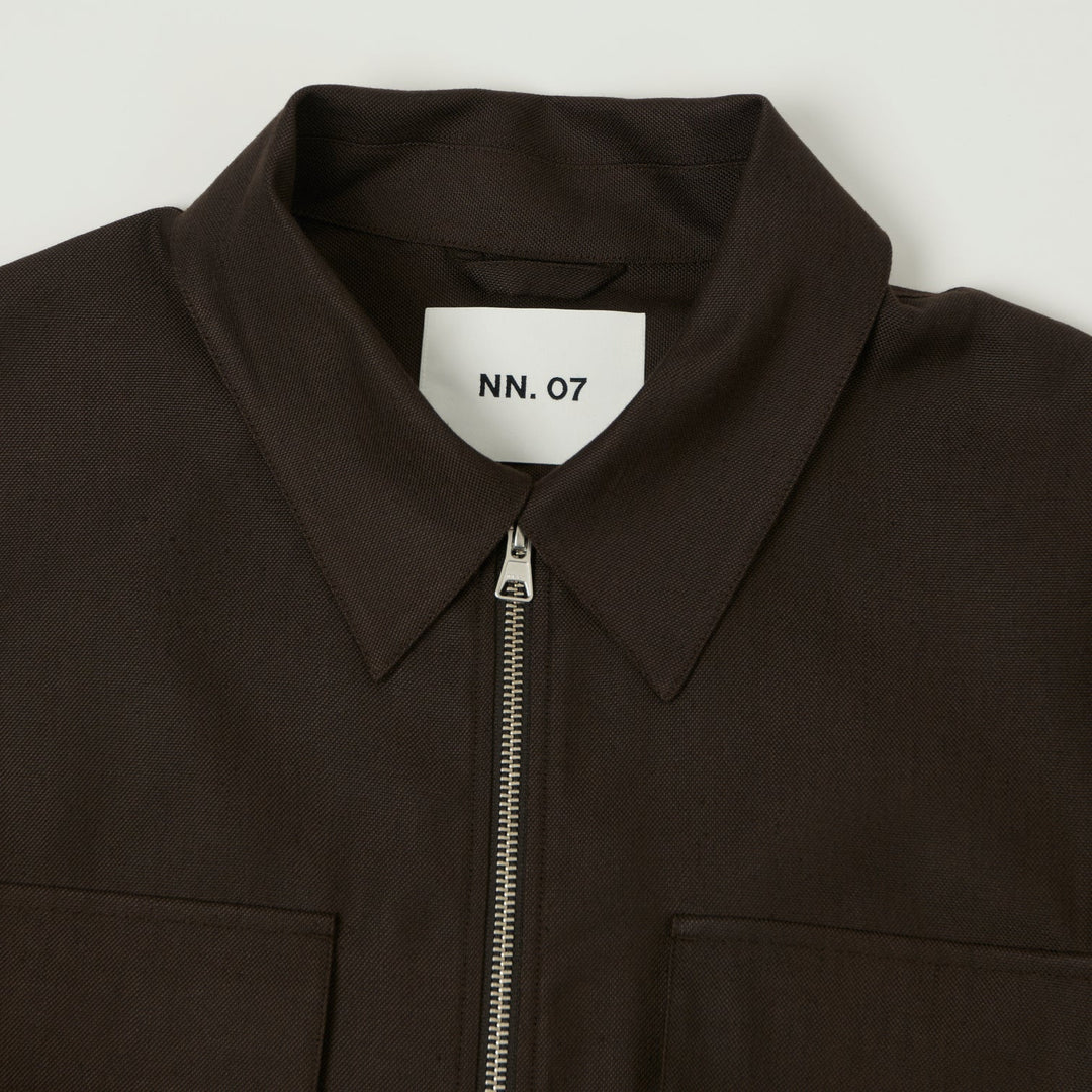 NN. 07 - Alban Tech Sports Jacket Deep Truffle