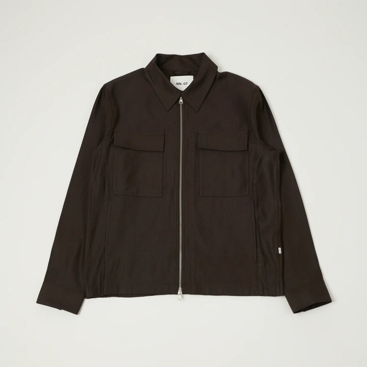 NN. 07 - Alban Tech Sports Jacket Deep Truffle