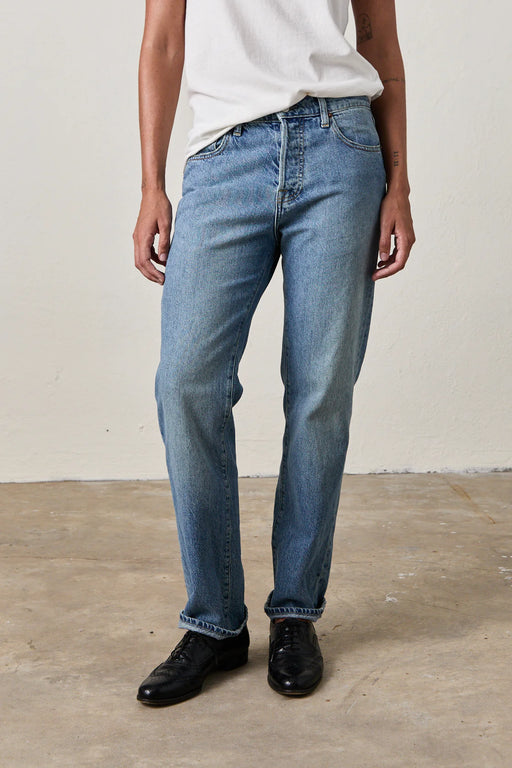 NSF - Owen Slouchy Straight Jean in Oceanside