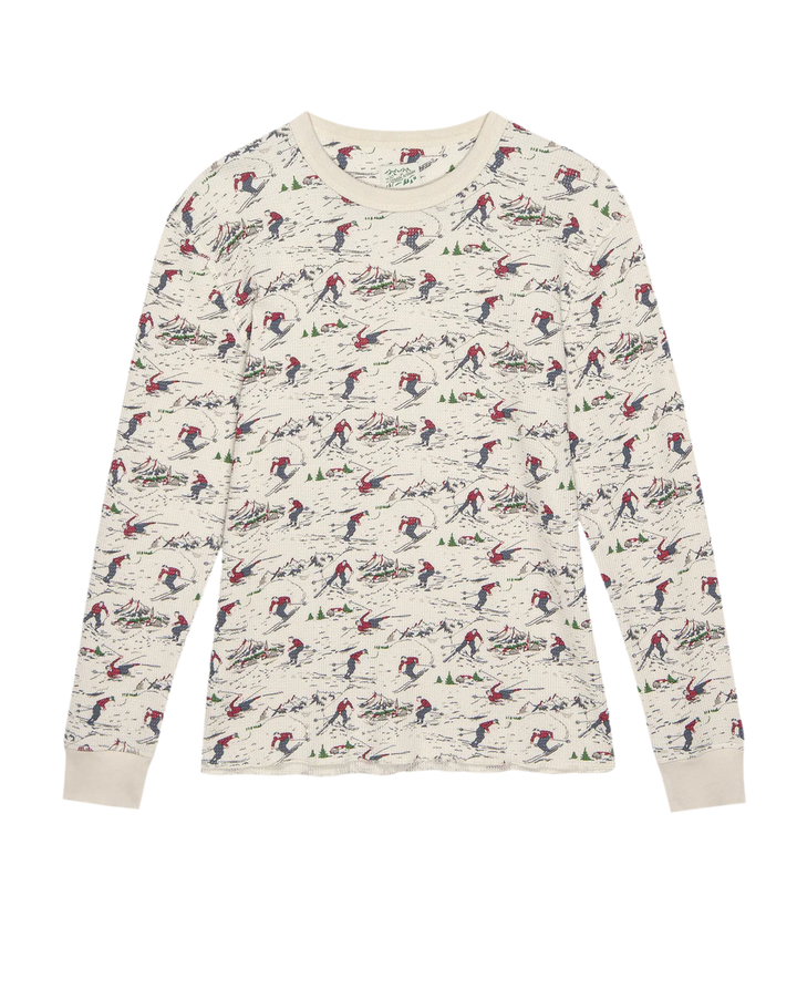 The Great - Classic Crew Thermal in Slope
