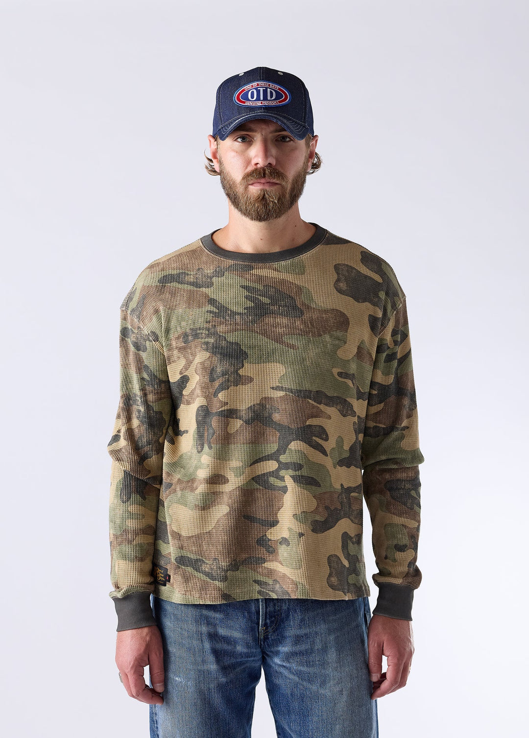 One of These Days - OTD Raceway Patch Hat in Denim