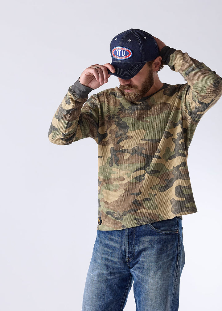 One of These Days - OTD Raceway Patch Hat in Denim