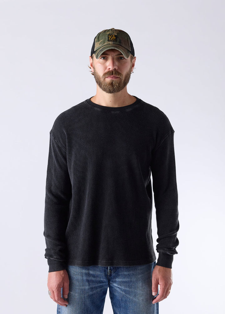 One of These Days - Woven Trucker Hat Woodland Camo