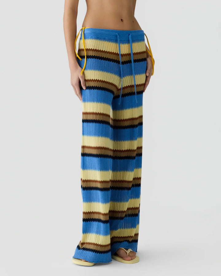 Guest in Residence - Palazzo Pant Delft Blue Combo