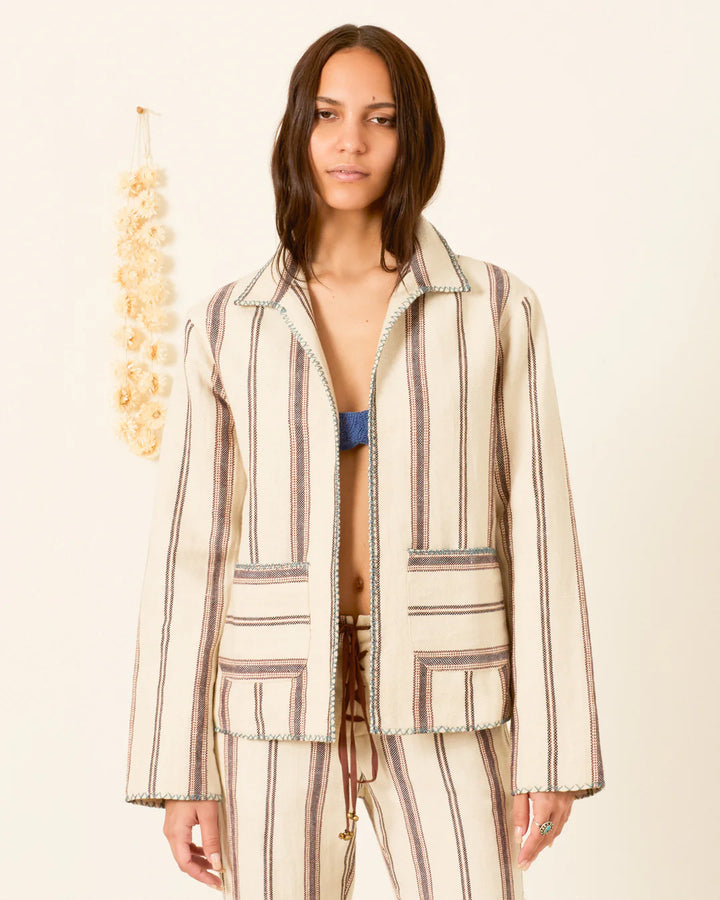 Alix of Bohemia - Francis Bark Stripe Jacket