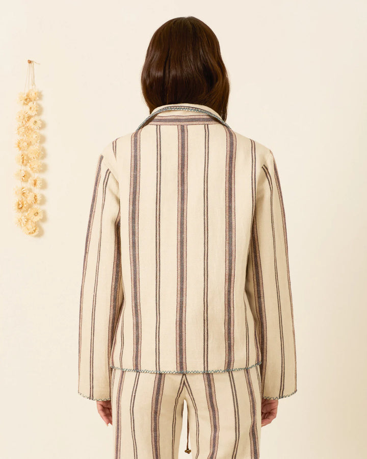 Alix of Bohemia - Francis Bark Stripe Jacket