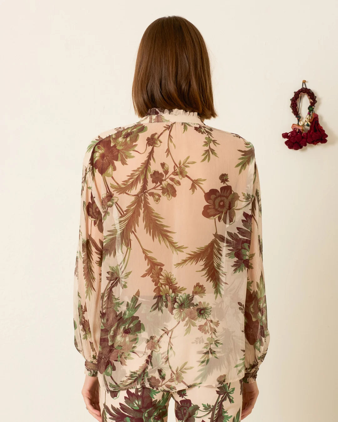 Alix of Bohemia - Poet Summermoss Blouse