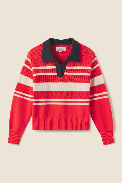 Trovata - Parker Polo Sweater in Red Red