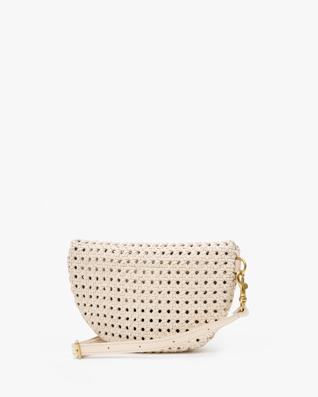 Clare V. - Petite Fanny Cream Rattan