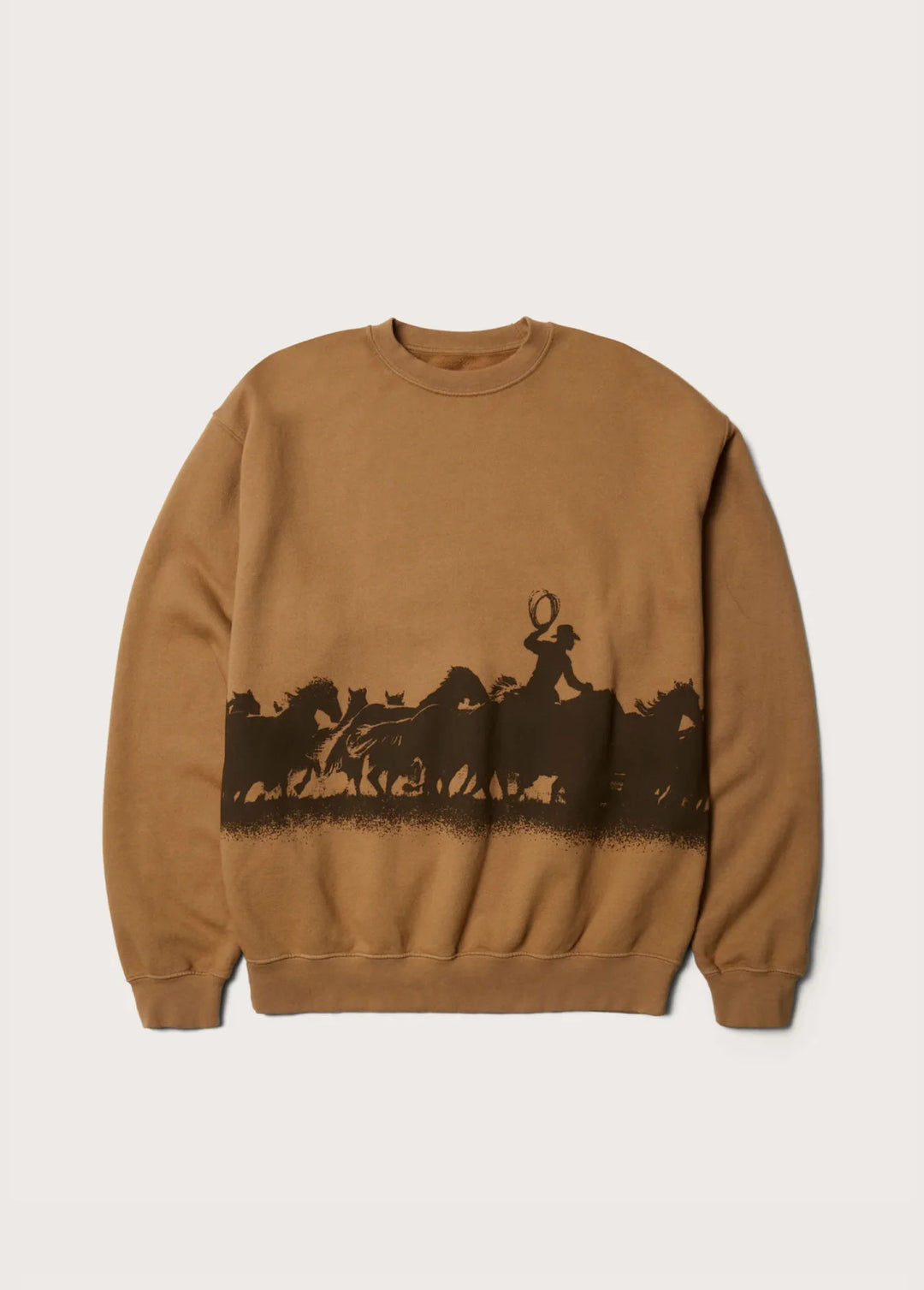 One of These Days - Driftin' Back Again Crewneck Brown