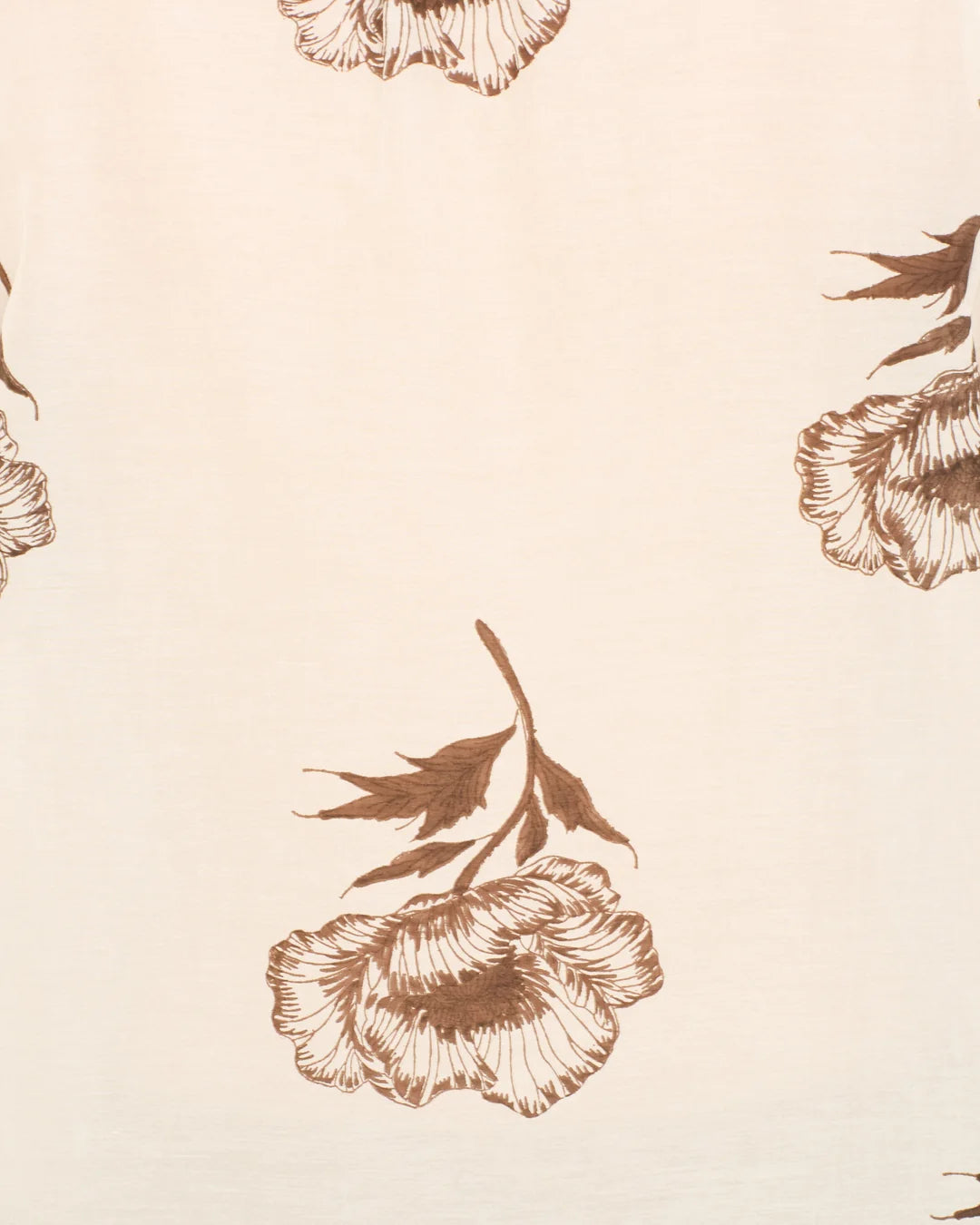 Alix of Bohemia - Artemis Obsidian Poppy Shirt in Off-White