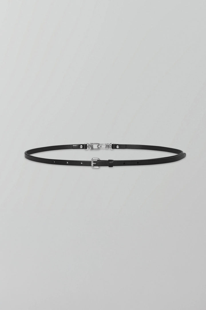 Still Here - Slim Clip Belt Black