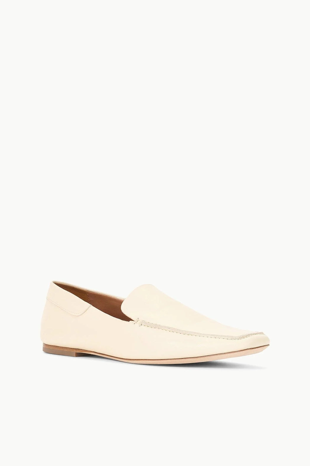 Staud - Becks Soft Loafer in Cream