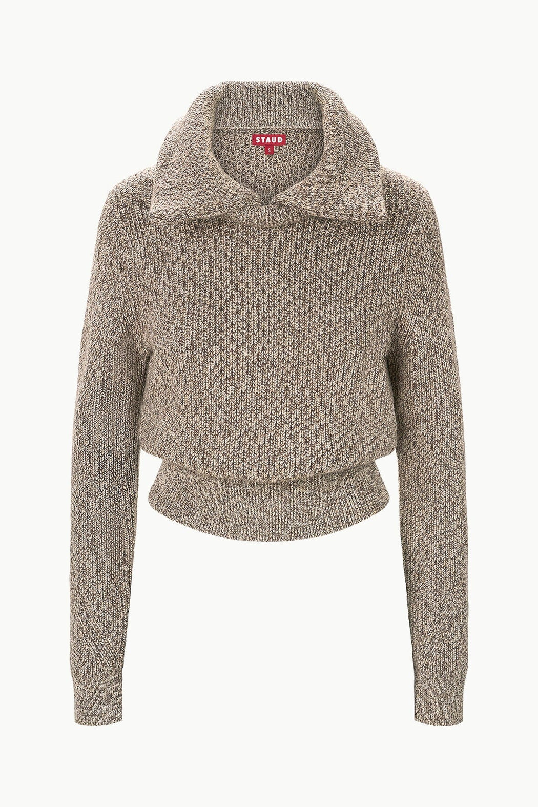 Staud - Mocha Melange Christopher Sweater