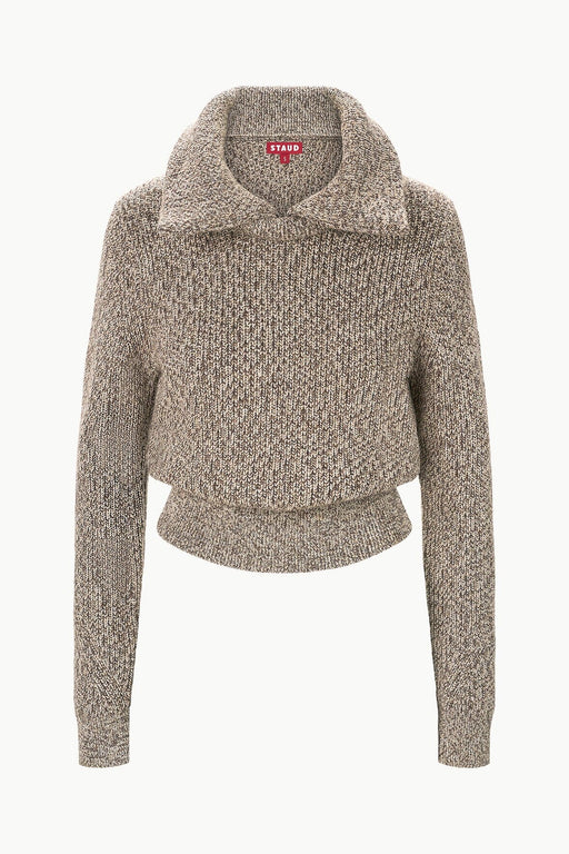 Staud - Mocha Melange Christopher Sweater