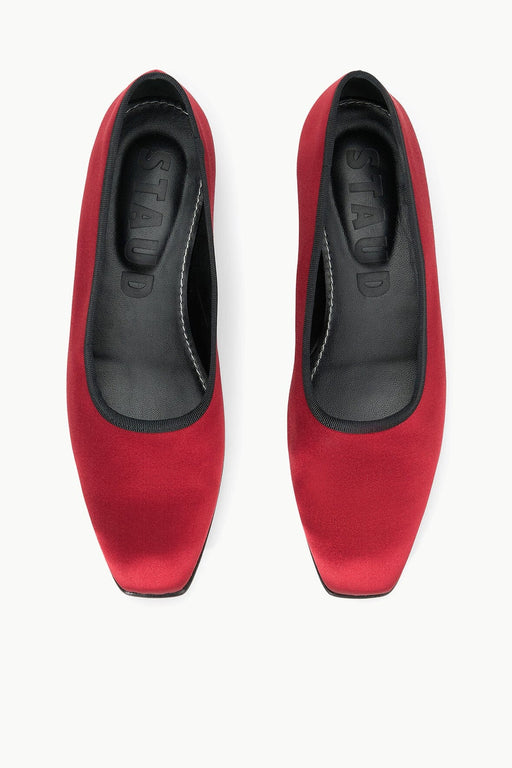 Staud - Keith Ballet Flat in Rouge