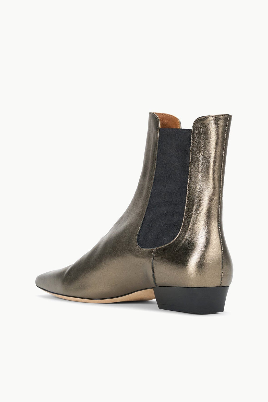 Staud - Aged Bronze Wally Chelsea Boot