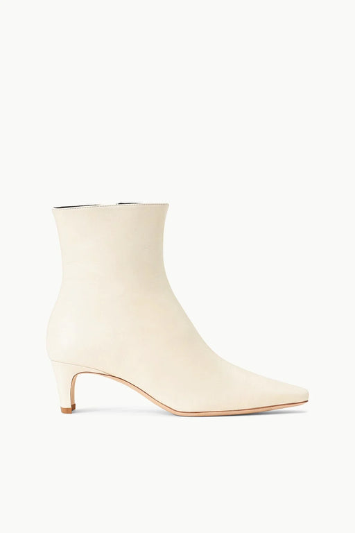 Staud - Wally Ankle Boot in Cream