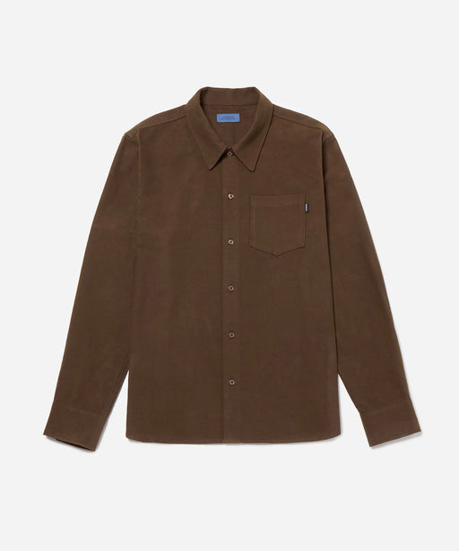 Saturdays NYC - Coffee Bean Broome Flannel Shirt