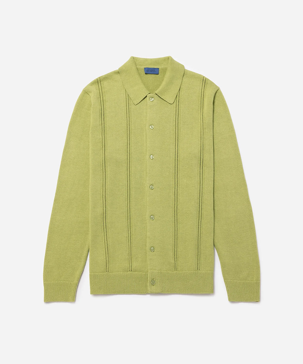 Saturdays NYC - Fern Jahmad Long Sleeve Linen Polo