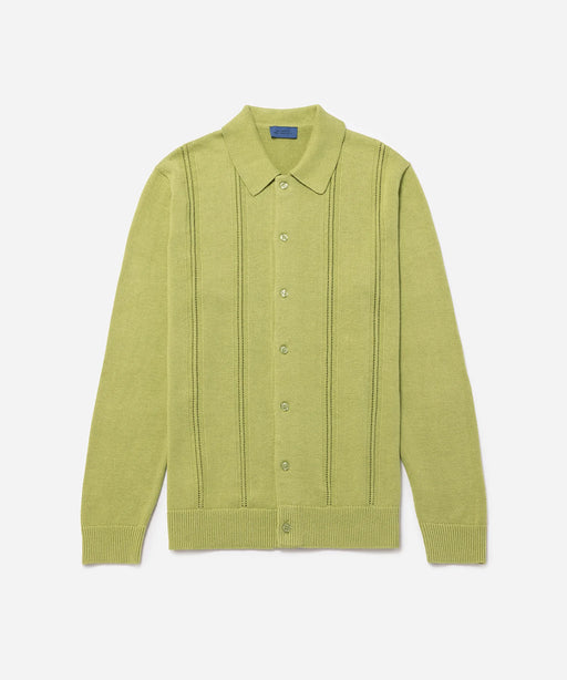 Saturdays NYC - Fern Jahmad Long Sleeve Linen Polo