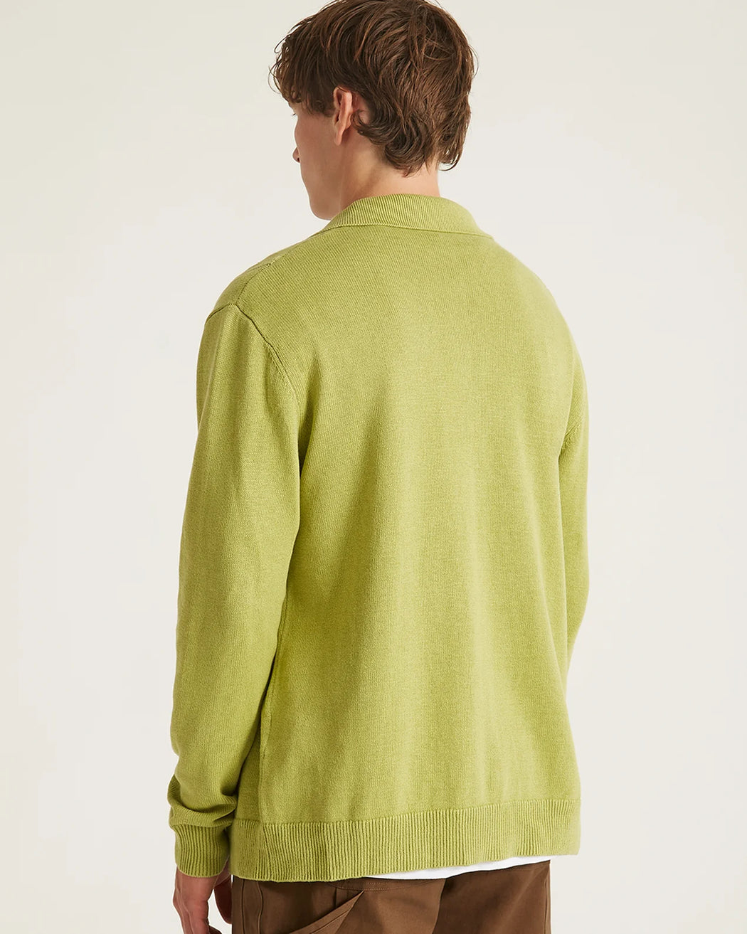 Saturdays NYC - Fern Jahmad Long Sleeve Linen Polo