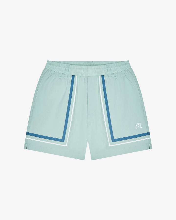 Malbon - Scooter Playa Short In Surf Spray