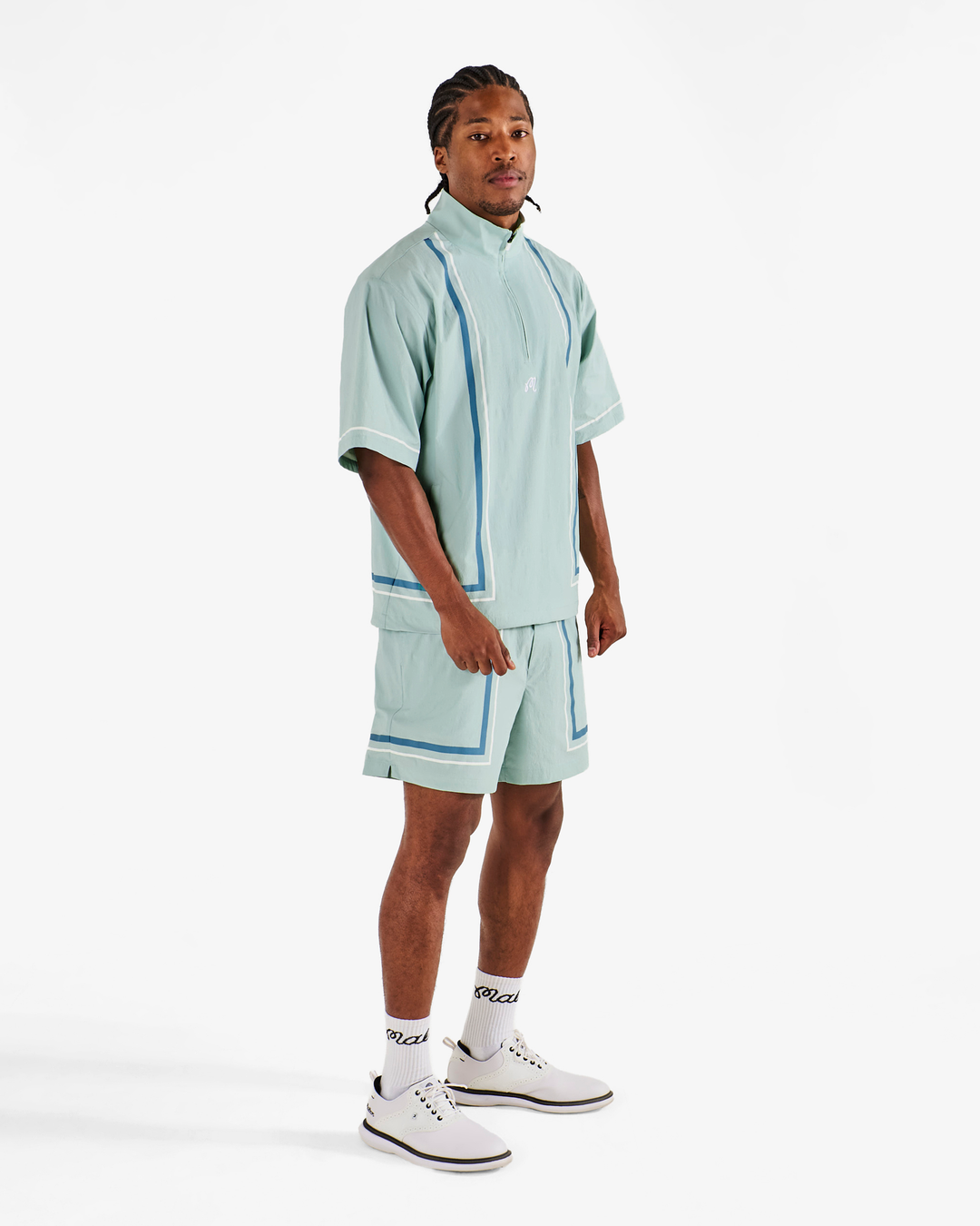Malbon - Scooter Playa Short In Surf Spray