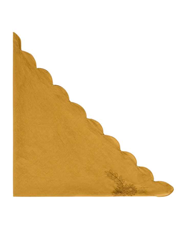 The Great - Clay Scalloped Bandana