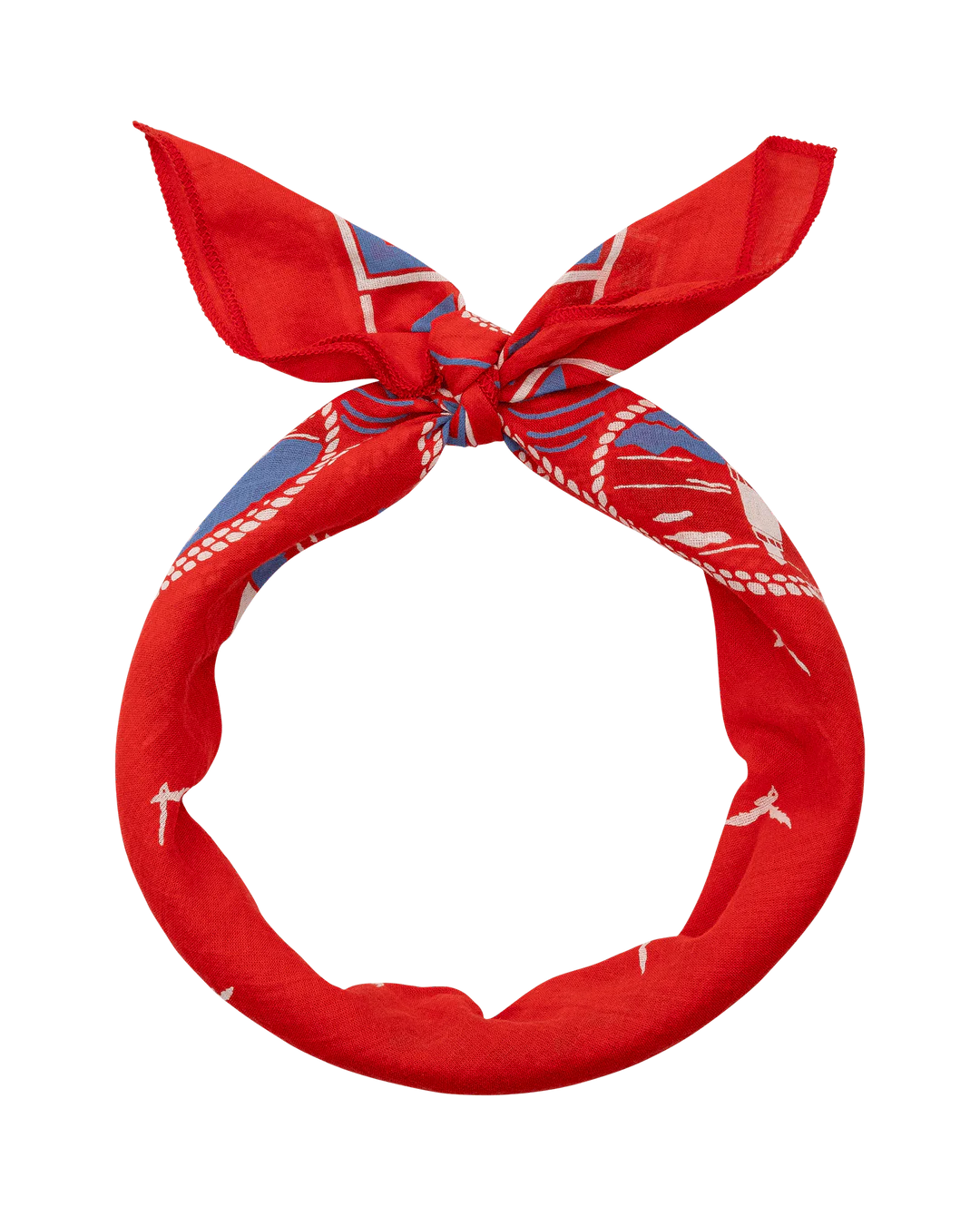 The Great - Sailboat Bandana Red