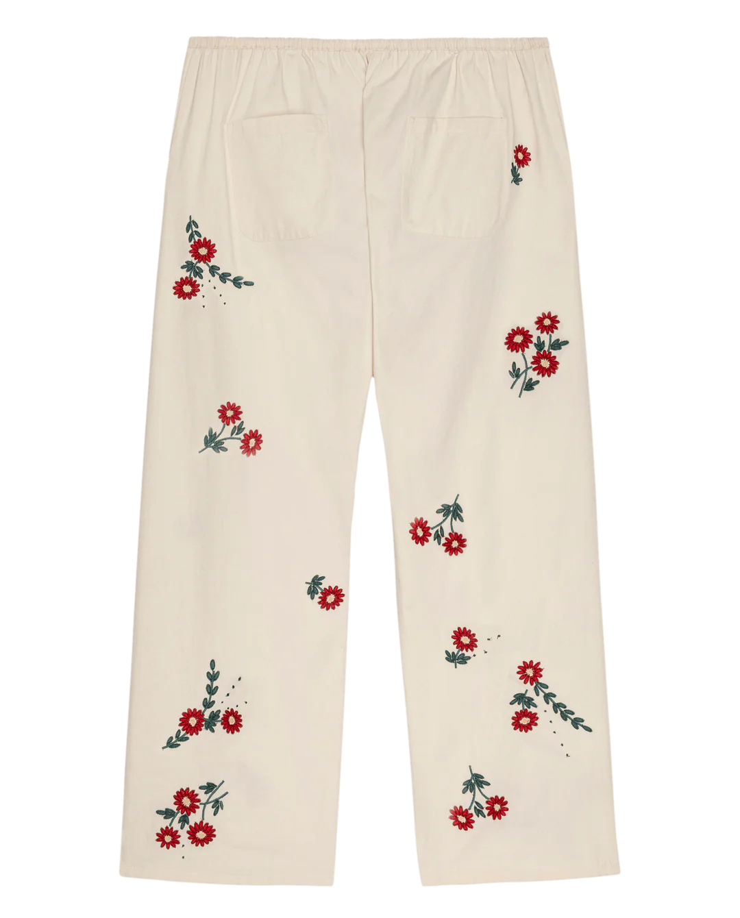 The Great - Easy Pant Natural Field Floral Emb