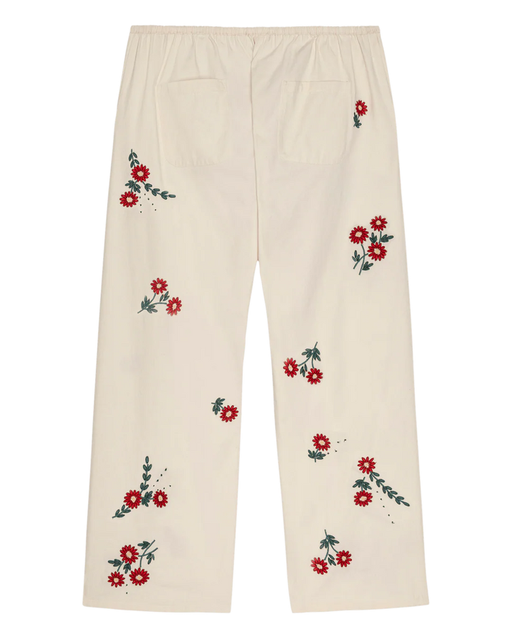 The Great - Easy Pant Natural Field Floral Emb